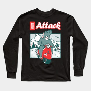 Kaiju Attack Long Sleeve T-Shirt